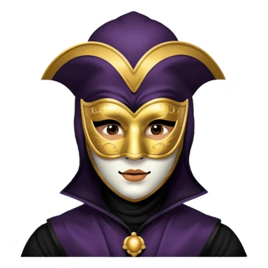 masked guy venice sticker