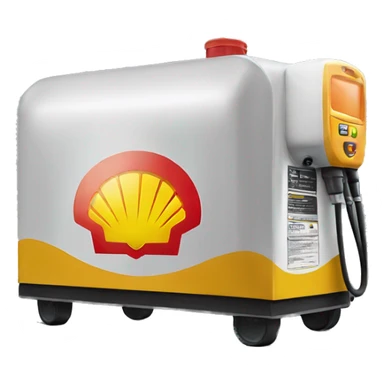 Create full hd emojis of Shell fuel company sticker