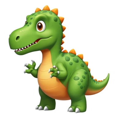 dinosaur arms dislike symbol sticker