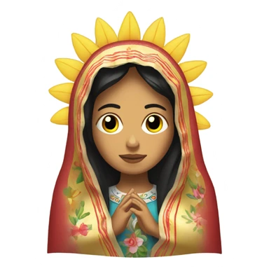 virgen de guadalupe sticker