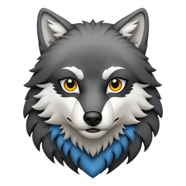 Omega Wolf sticker