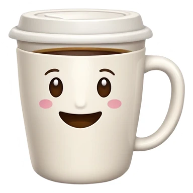 Thankful coffee cup sticker