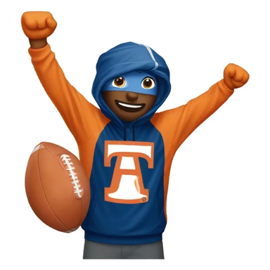 Auburn University super sports fan sticker