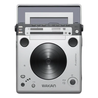 CD Player walkman sticker