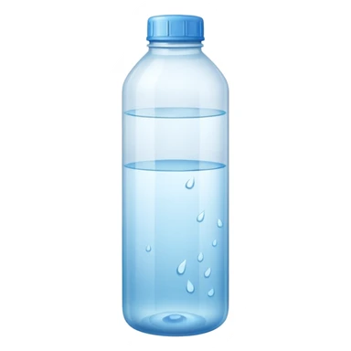 bottle of water sticker