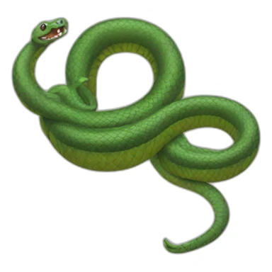 serpent sur araigné sticker