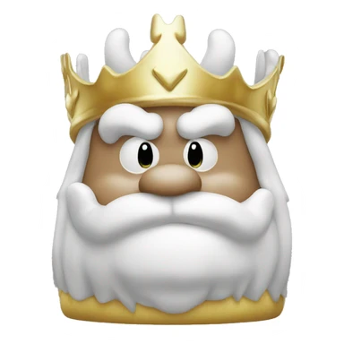 king boo hoo mario sticker