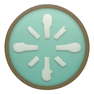 merit circle logo sticker