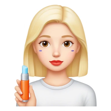 cute Lip balm sticker