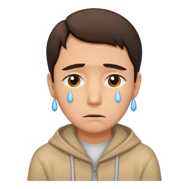 ich heiße Santi, heute bin ich ein bisschen traurig sticker