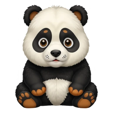 Rottweiler panda sticker