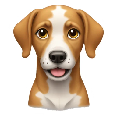 Dog went shopping  sticker