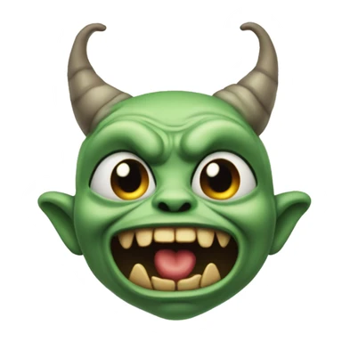 drooling imp sticker