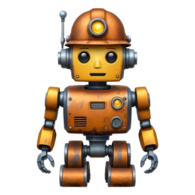 miner Robot sticker
