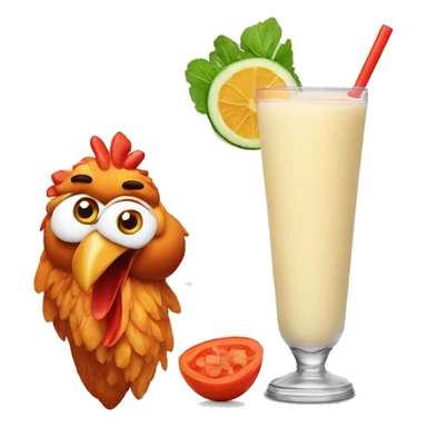 Chicken tikka and lassi sticker