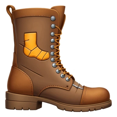 fractured boots sole sticker