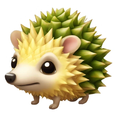 Spanish Pineapple Hedgehog sticker