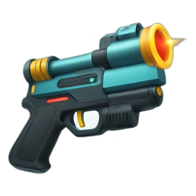 laser tag gun sticker