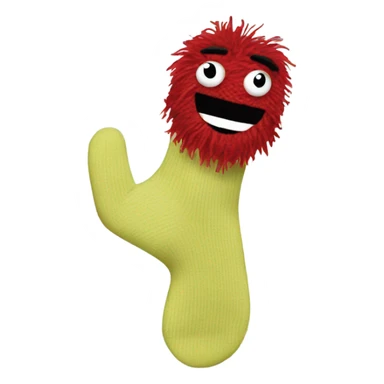 Sock puppet  sticker