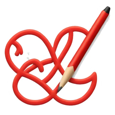 Writing in red that says ‘and real’ sticker