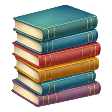 Stacked School Book sticker