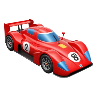 Race car sticker