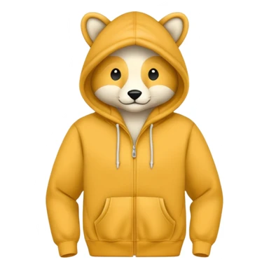 Animal Hoodie  sticker
