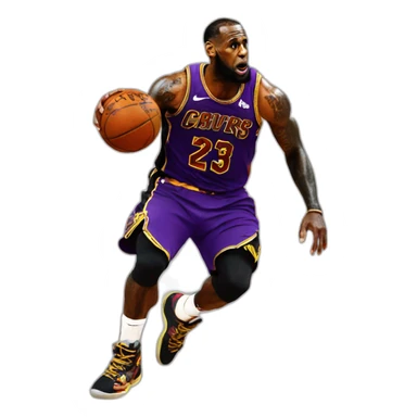 Lebron jams sticker