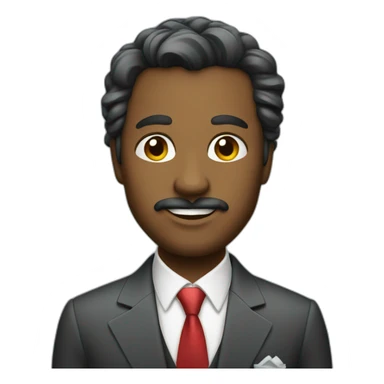rich businessman sticker