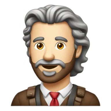 Nederlander in Kroatië die voor weinig geld meerdere kopjes koffie drinkt sticker