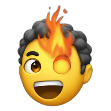 developer-in-fire-panic sticker