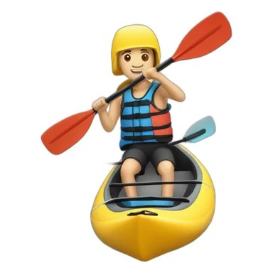 Kayaking sticker