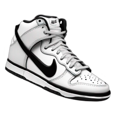Nike dunk panda  sticker