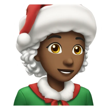 Christmas aesthetic risa sticker
