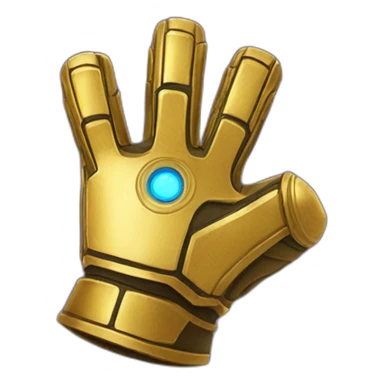 thanos infinity glove sticker