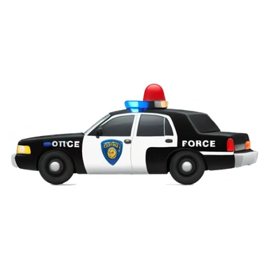 cop car sticker