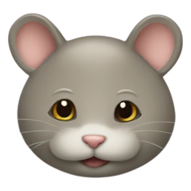 Chat souris sticker