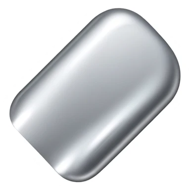 silver nail, simple and clear sticker