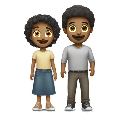 Family man women andañ sticker