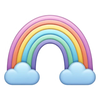 Vintage Rainbow  sticker