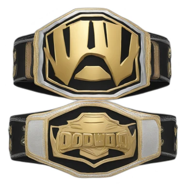 WWE Champion Belt sticker