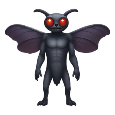 mothman sticker