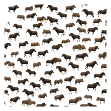 Wildebeest great migration gravel race sticker