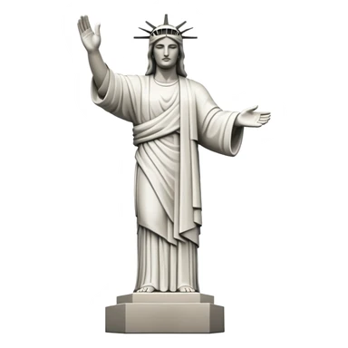 Cristo redentor  sticker