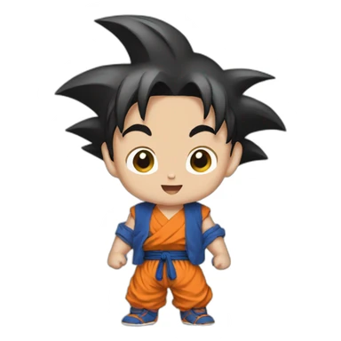 baby goku sticker