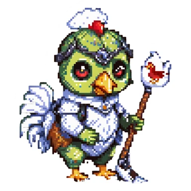 baby zombie riding a chicken, chicken jockey sticker