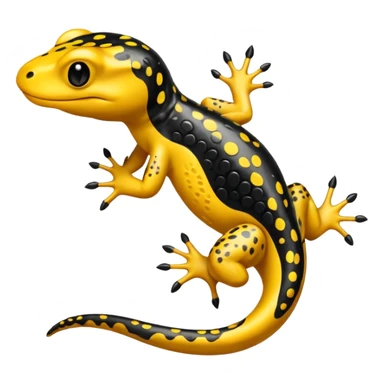 Salamandra salamandra sticker