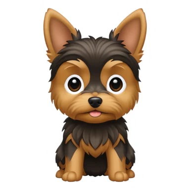 Skinny yorkie sticker