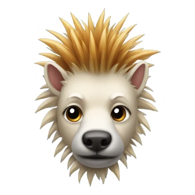 Animal with Mohawk  sticker