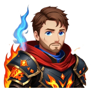 Volcanic Warlock sticker